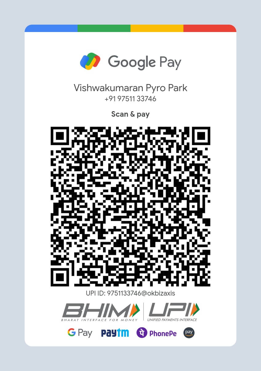 Kumaran Crackers PhonePe QR Code